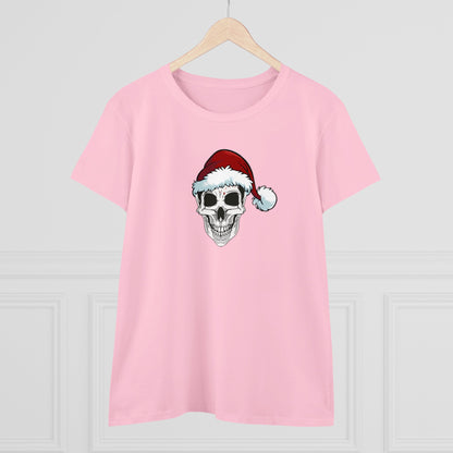 Skeleton Santa Hat, Christmas Graphic Shirts, Festive Holiday T-Shirts, Ugly Christmas Sweater Tees, Funny Christmas Shirt Designs, Cute Xmas Graphic Tees