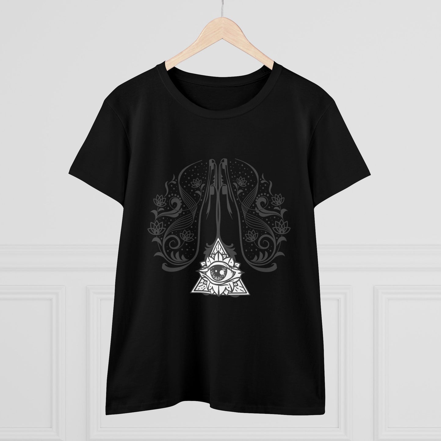 Meditation T-Shirts, Yoga Graphic Tees, Mindfulness Apparel, Zen T-Shirts, Spiritual Shirts, Chakra Tees, Womens T-Shirt