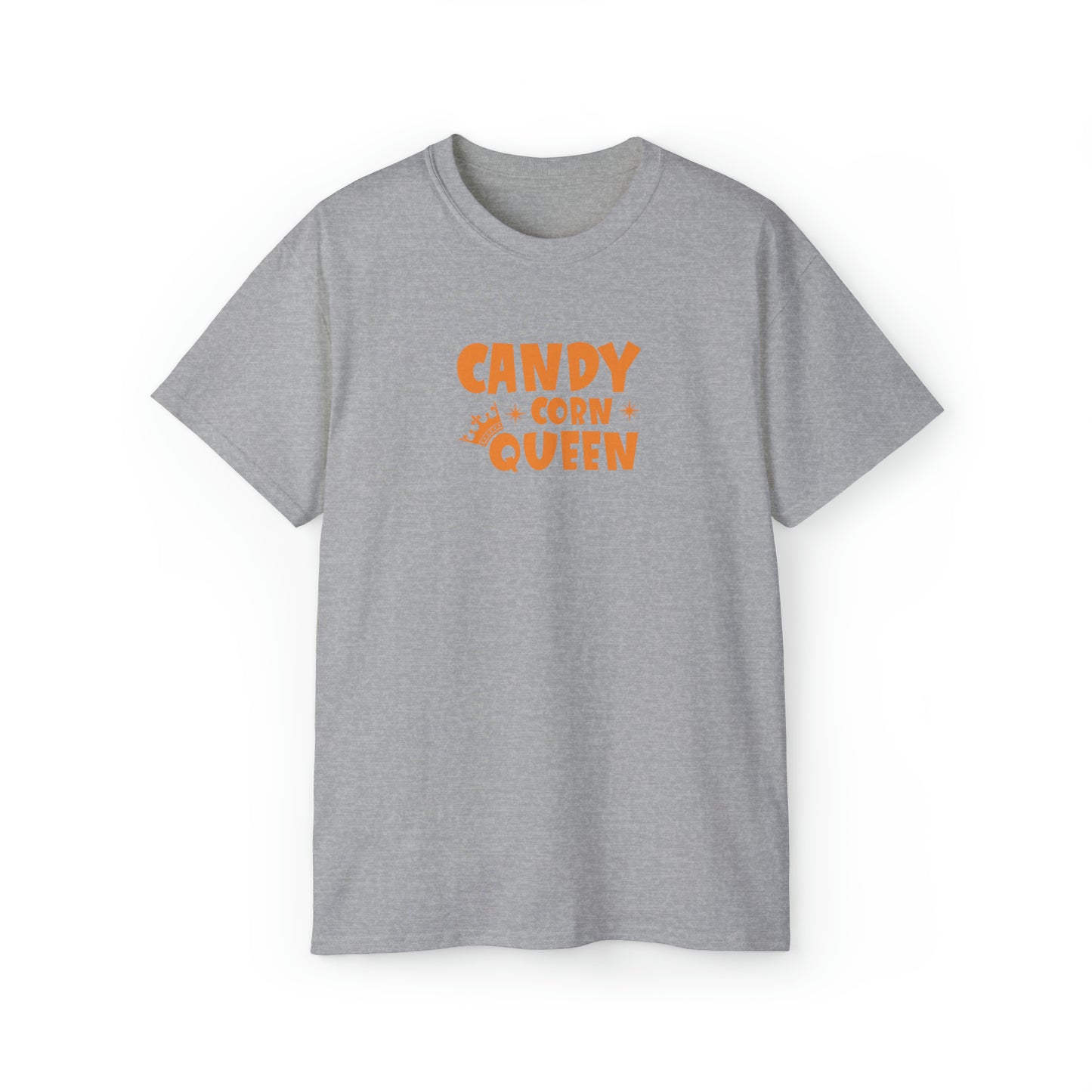 Candy Corn Queen, Halloween Graphic Shirts, Spooky Halloween Shirts, Scary Halloween Shirt Designs, Cute Halloween Graphic Tees, Funny Halloween Shirt Ideas Sport Grey