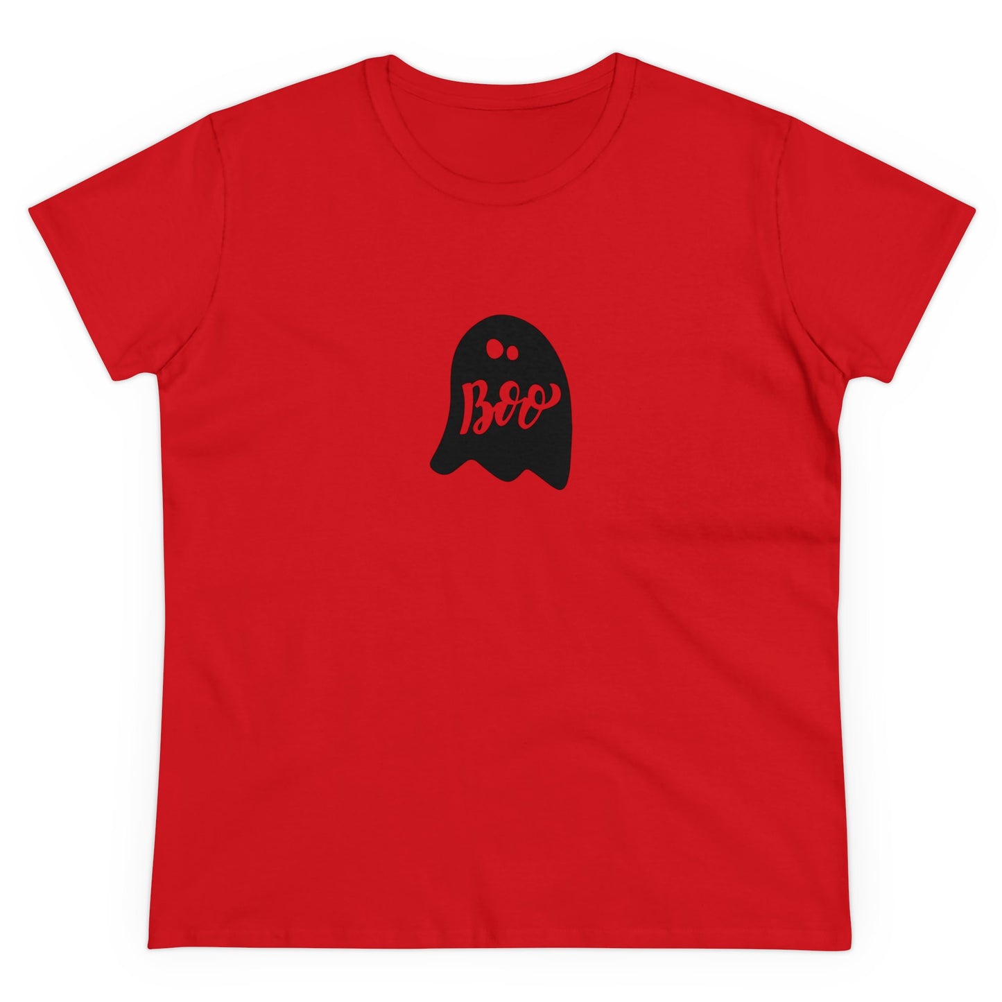 Boo Shirt, Cute Ghost, Halloween Graphic Shirts, Spooky Halloween Shirts, Scary Halloween Shirt Designs, Cute Halloween Graphic Tees, Funny Halloween Shirt Ideas Red