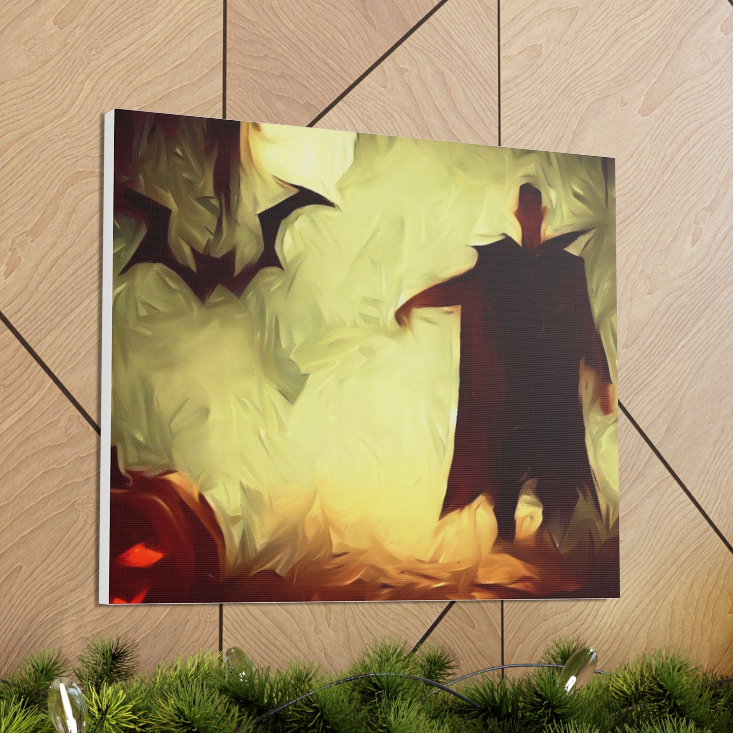 Halloween art, Vampire canvas prints, Scary Halloween decor, Halloween home decor, Halloween wall, Gothic wall decor, Canvas Gallery Wraps - SaviTraviDesigns