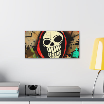 Halloween art, Skeleton canvas prints, Scary Halloween decor, Halloween home decor, Halloween wall, Gothic wall decor, Canvas Gallery Wraps - SaviTraviDesigns