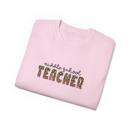 Middle School Teacher, Teacher Graphic Design Shirts, Educator T-Shirt Designs, Classroom Theme Shirts, Inspirational Teacher Tees, Teacher Appreciation Shirts - SaviTraviDesigns