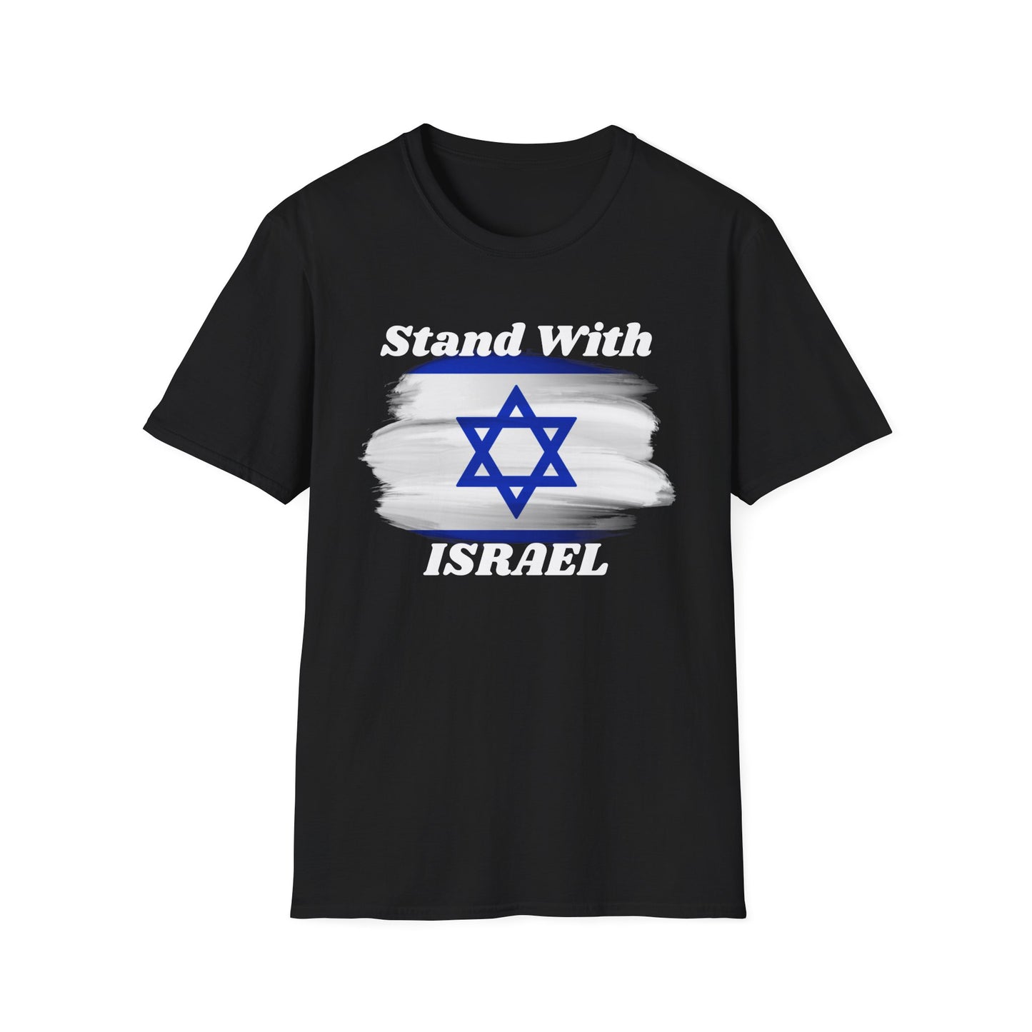 Stand with Israel Graphic T-Shirt Black