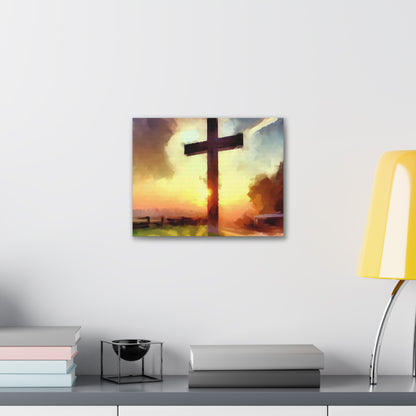 Christian wall art, Cross wall art, Country art, Canvas Gallery Wraps - SaviTraviDesigns