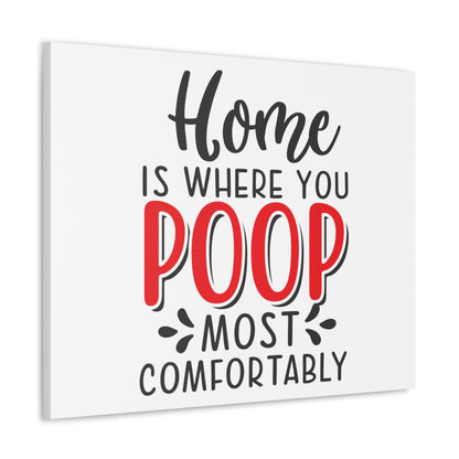 Home Is Where You Poop, Rustic Bathroom Decor, Farmhouse Bathroom Signs, Modern Bathroom Wall Decor, Funny Bathroom Signs, Bathroom Wall Art Ideas - SaviTraviDesigns