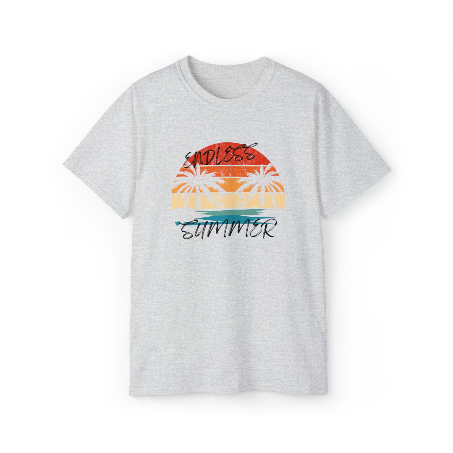 Endless Summer Shirt | Summer Vibe Tee | Nature-Inspired Outdoor Apparel Ash