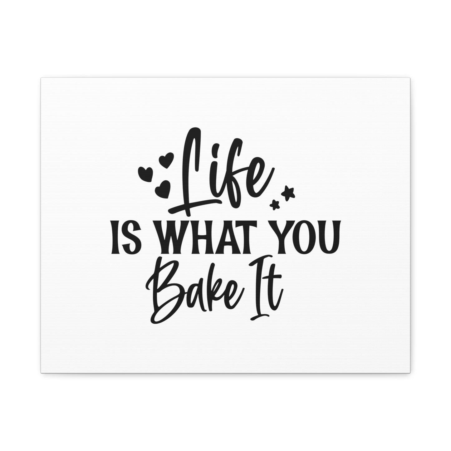 Life Is What You Bake It, Kitchen quote canvas prints, Kitchen wall decor quotes, Kitchen canvas art, Funny kitchen quotes on canvas, Inspirational kitchen quotes - SaviTraviDesigns