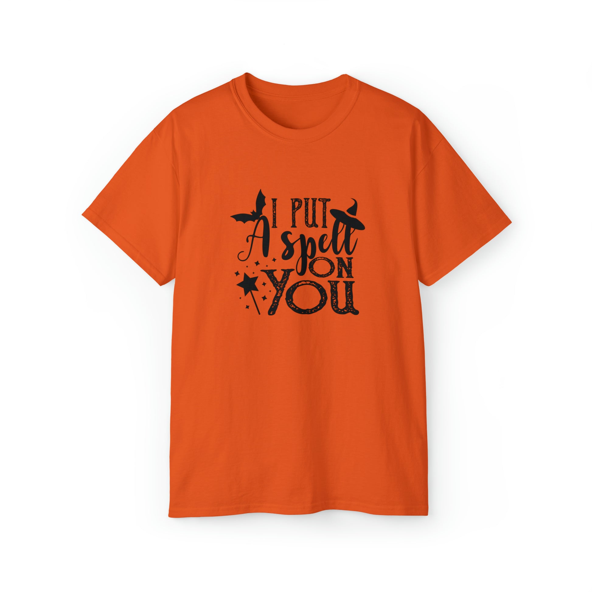 I Put A Spell On You, Halloween Graphic Shirts, Spooky Halloween Shirts, Scary Halloween Shirt Designs, Cute Halloween Graphic Tees, Funny Halloween Shirt Ideas - SaviTraviDesigns