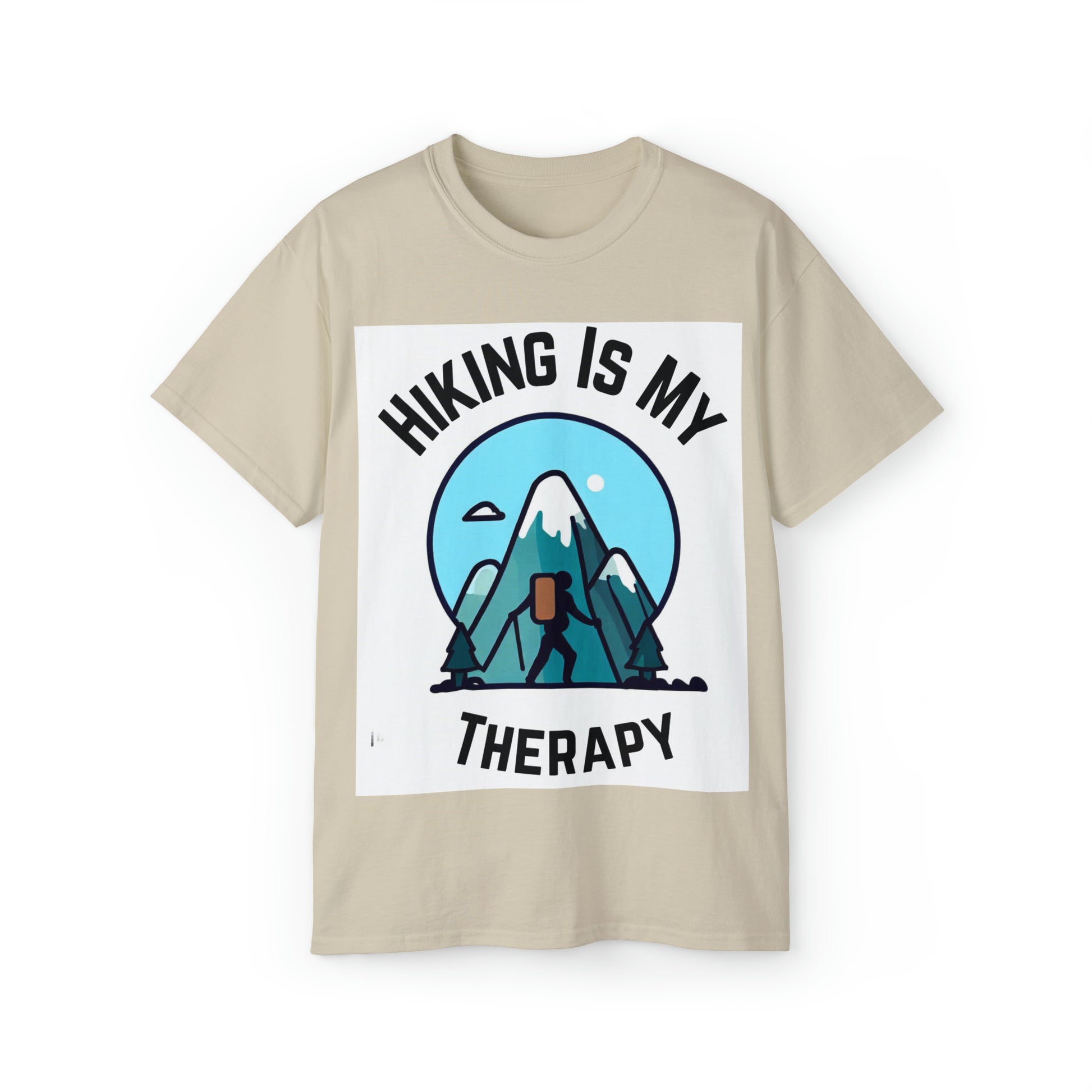 Hiking is my therapy Tshirt, Hiking shirt, Adventure-Ready Hiking Shirt Collection, Outdoor Shirt - SaviTraviDesigns