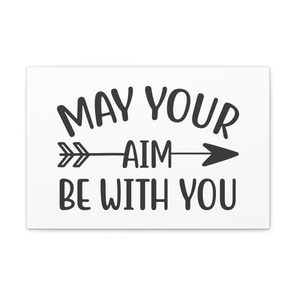 May Your Aim Be With You, Rustic Bathroom Decor, Farmhouse Bathroom Signs, Modern Bathroom Wall Decor, Funny Bathroom Signs, Bathroom Wall Art Ideas - SaviTraviDesigns