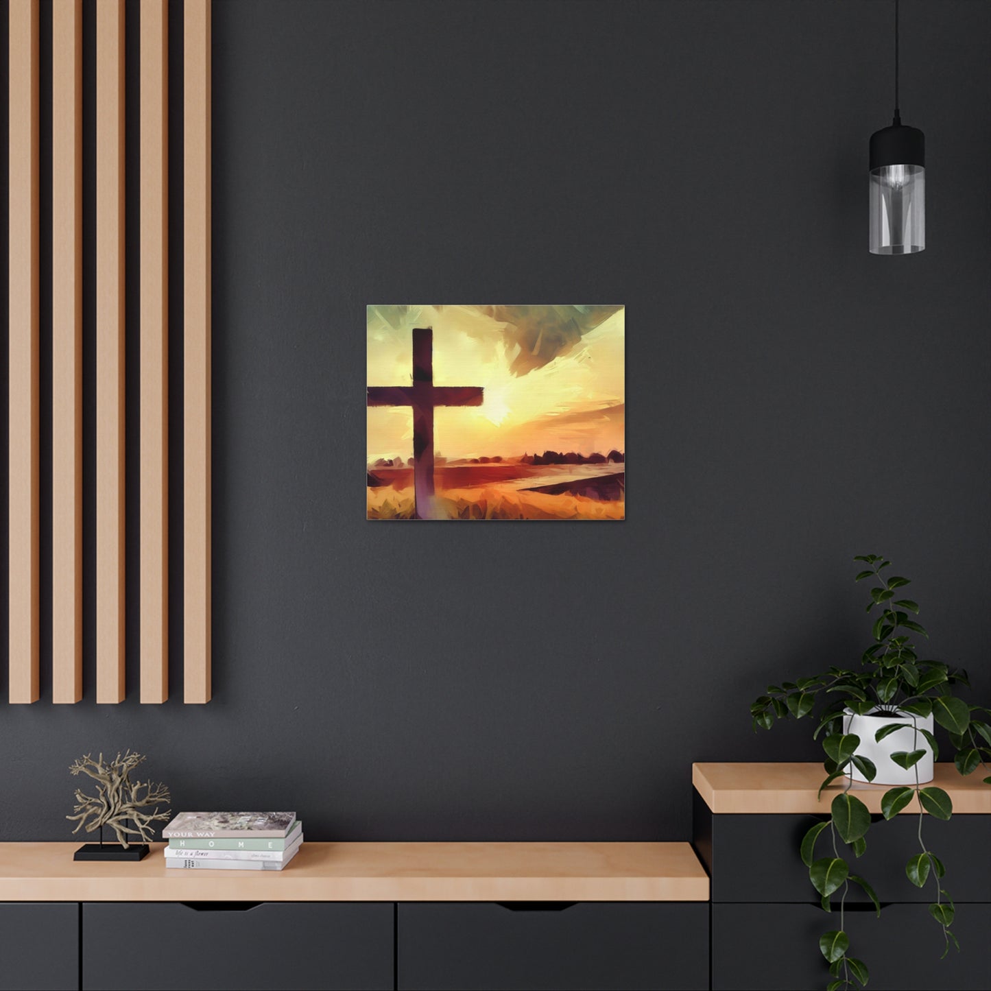 Christian Wall Art, Cross Wall Art, Canvas Gallery Wraps, Christian Country, Christian Art - SaviTraviDesigns