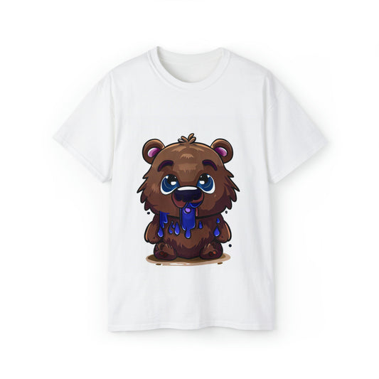 Graffiti shirt, Bear shirt, Urban Art T-Shirt, Baby Bear Shirt, Blue Bear - SaviTraviDesigns