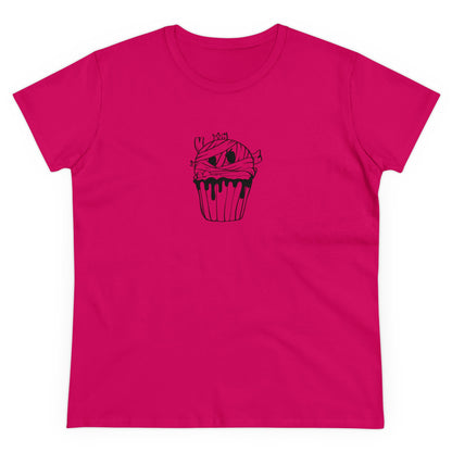 Mummy Cupcake, Halloween Cupcake Designs, Halloween Graphic Shirts, Spooky Halloween Shirts, Cute Halloween Graphic Tees Heliconia