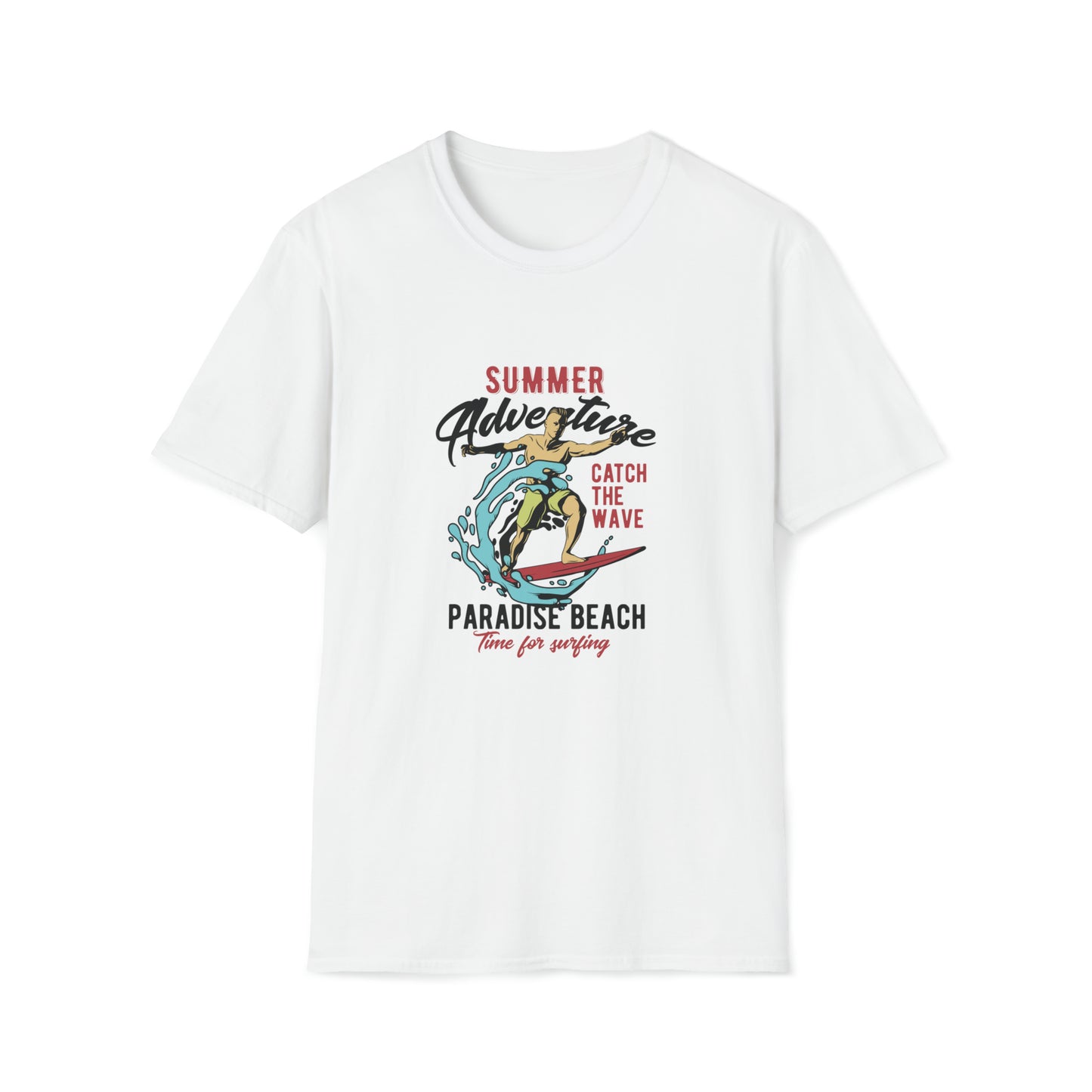 Summer Adventure Paradise Beach |Beach Lifestyle Shirts | Summer Vibe Apparel White