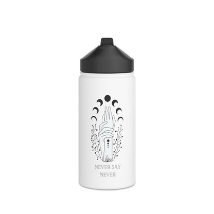 Design water bottle, Stainless Steel Water Bottle, Standard Lid, Yoga Bottle, Workout Bottle - SaviTraviDesigns