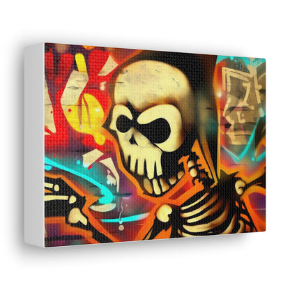 Halloween art, Skeleton canvas prints, Scary Halloween decor, Halloween home decor, Halloween wall, Gothic wall decor, Canvas Gallery Wraps - SaviTraviDesigns