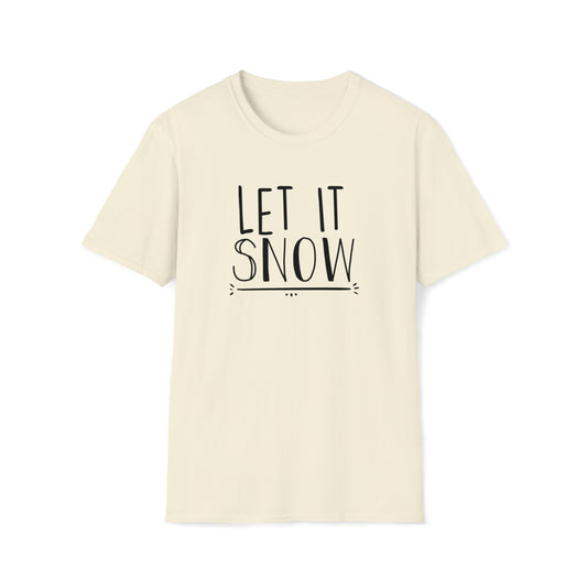 Let It Snow, Unique holiday clothing, Winter holiday graphic tees, Christmas-themed apparel, Holiday-themed shirts, Festive Christmas apparel - SaviTraviDesigns