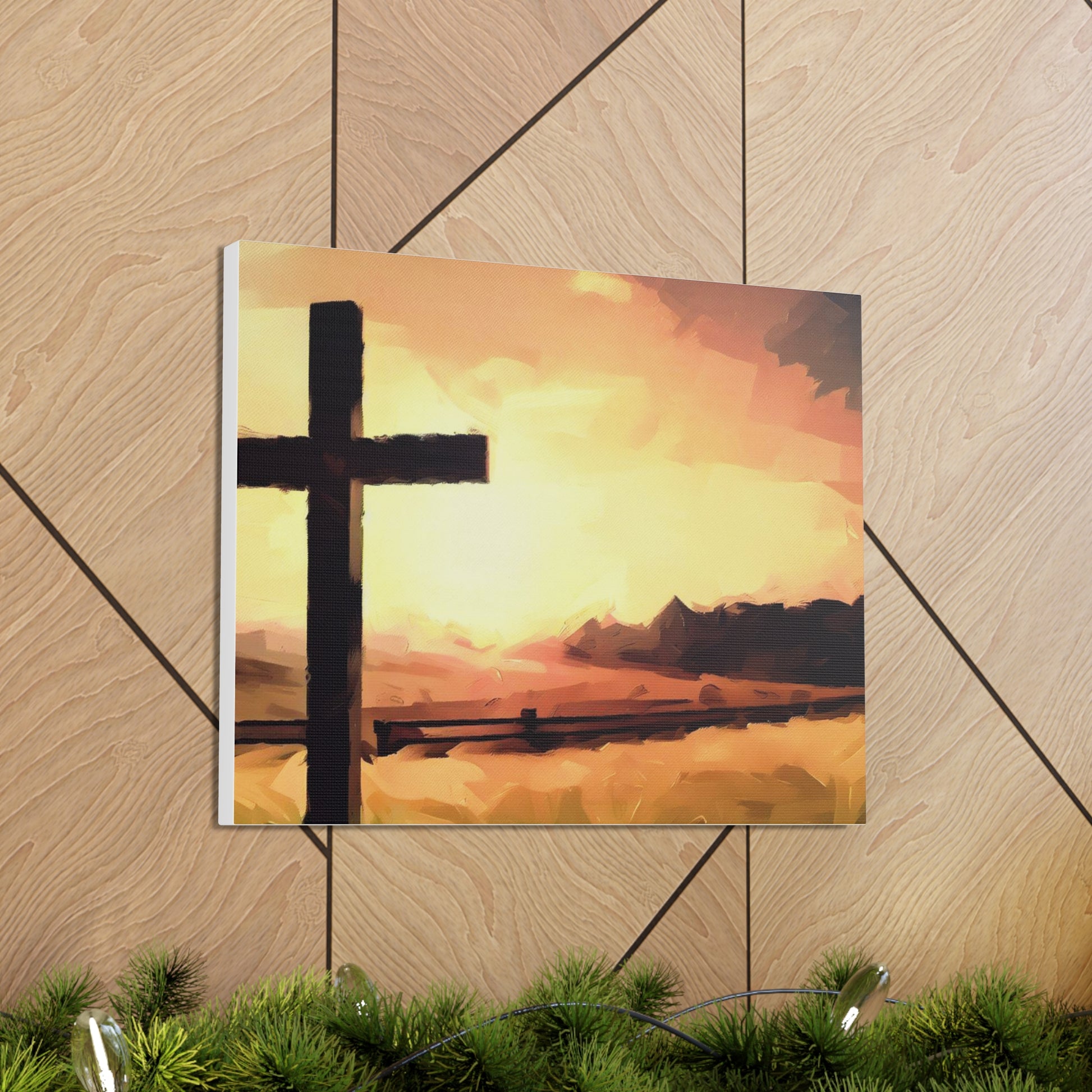 Christian wall art, Cross wall art, country art, Canvas Gallery Wraps - SaviTraviDesigns