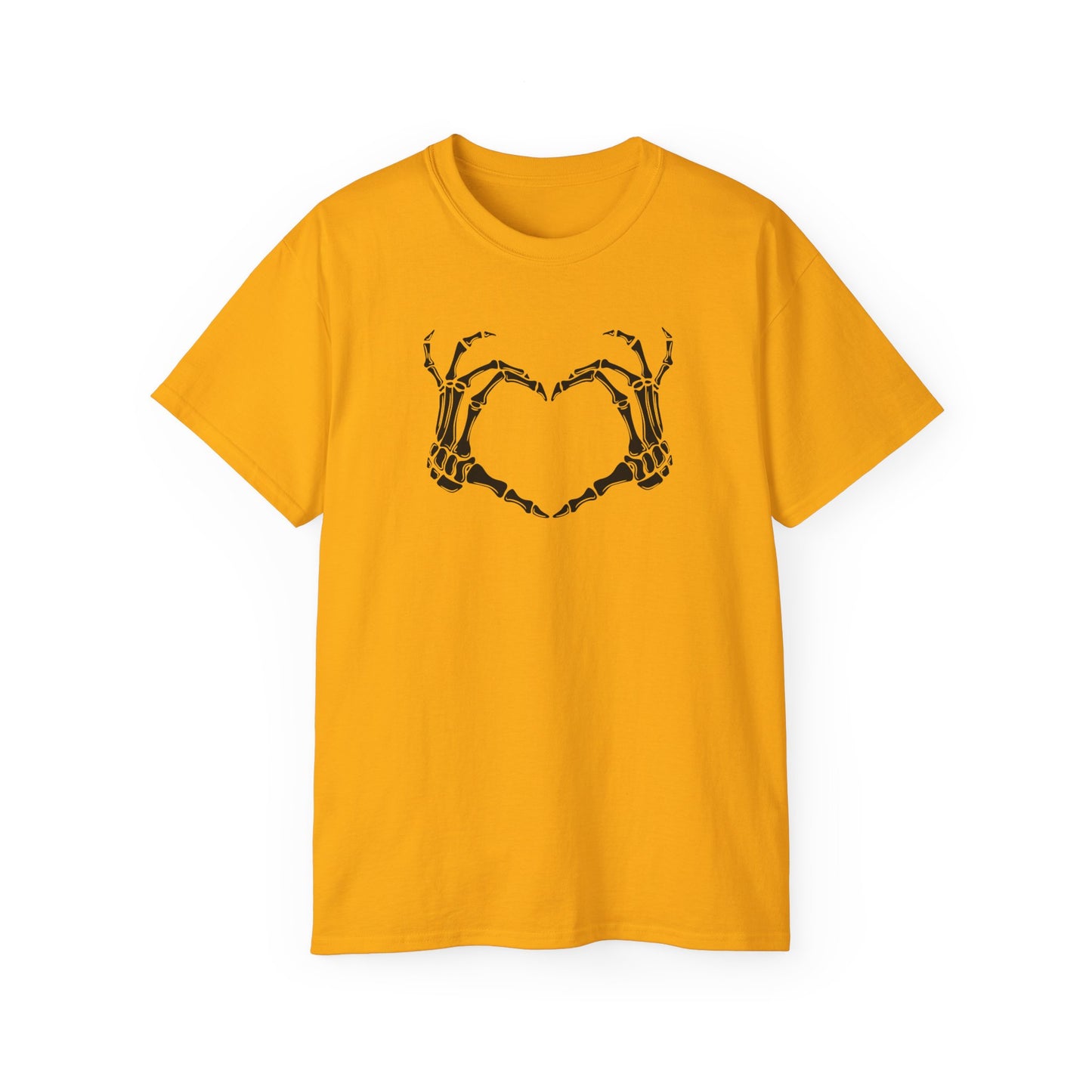 Bones Heart Tshirt Halloween Tee