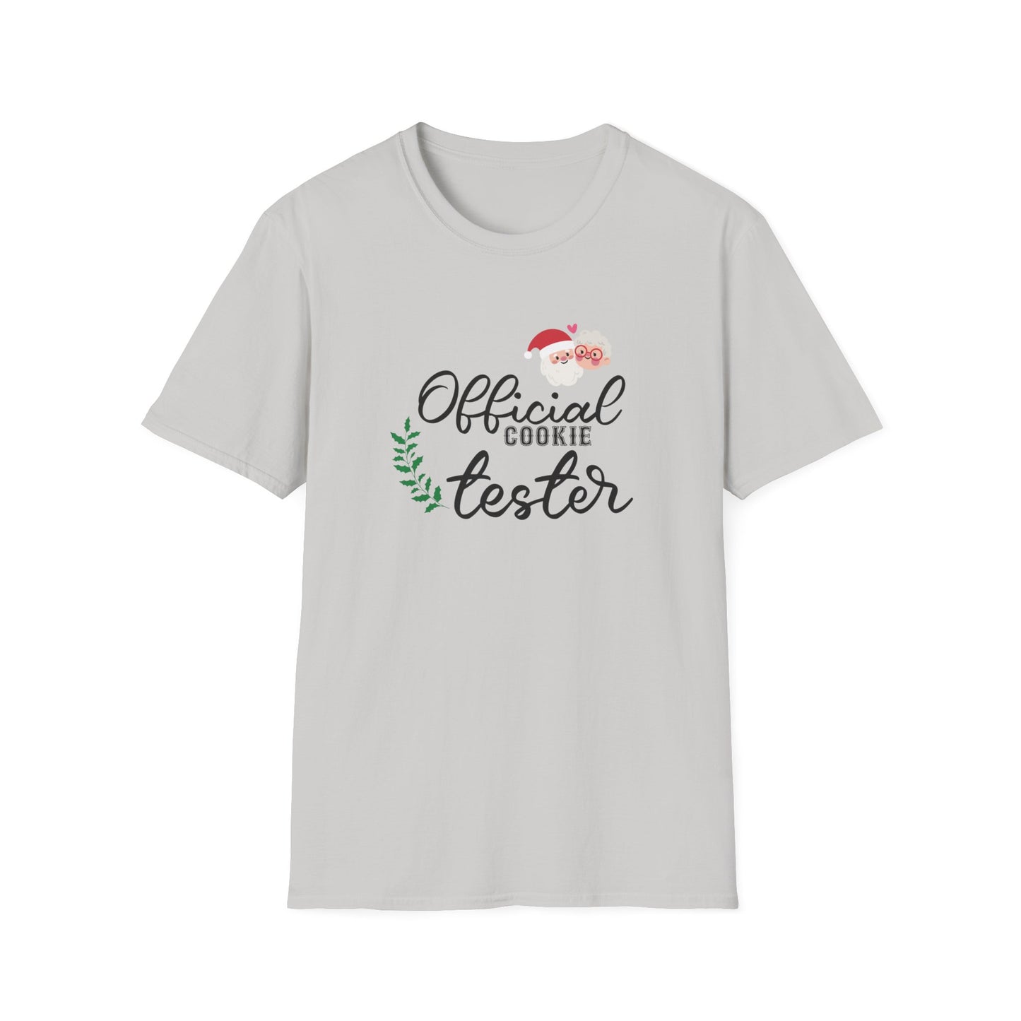 Official Cookie Tester Graphic T Shirt Ice Grey