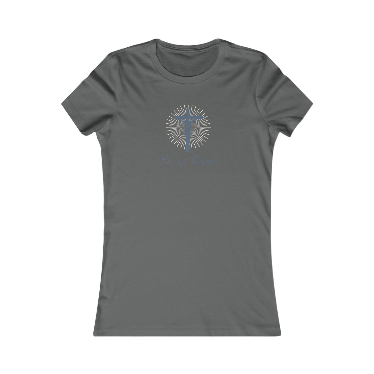 Divine Presence, He Has Risen Tshirt, Christian shirt, Women's Favorite Tee - SaviTraviDesigns