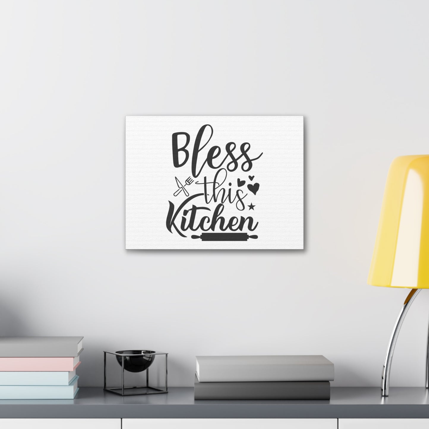 Bless This Kitchen, Kitchen quote canvas prints, Kitchen wall decor quotes, Kitchen canvas art, Funny kitchen quotes on canvas, Inspirational kitchen quotes