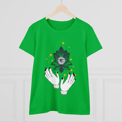 Meditation T-Shirts, Yoga Graphic Tees, Mindfulness Apparel, Zen T-Shirts, Spiritual Shirts, Chakra Tees, Womens T-Shirt