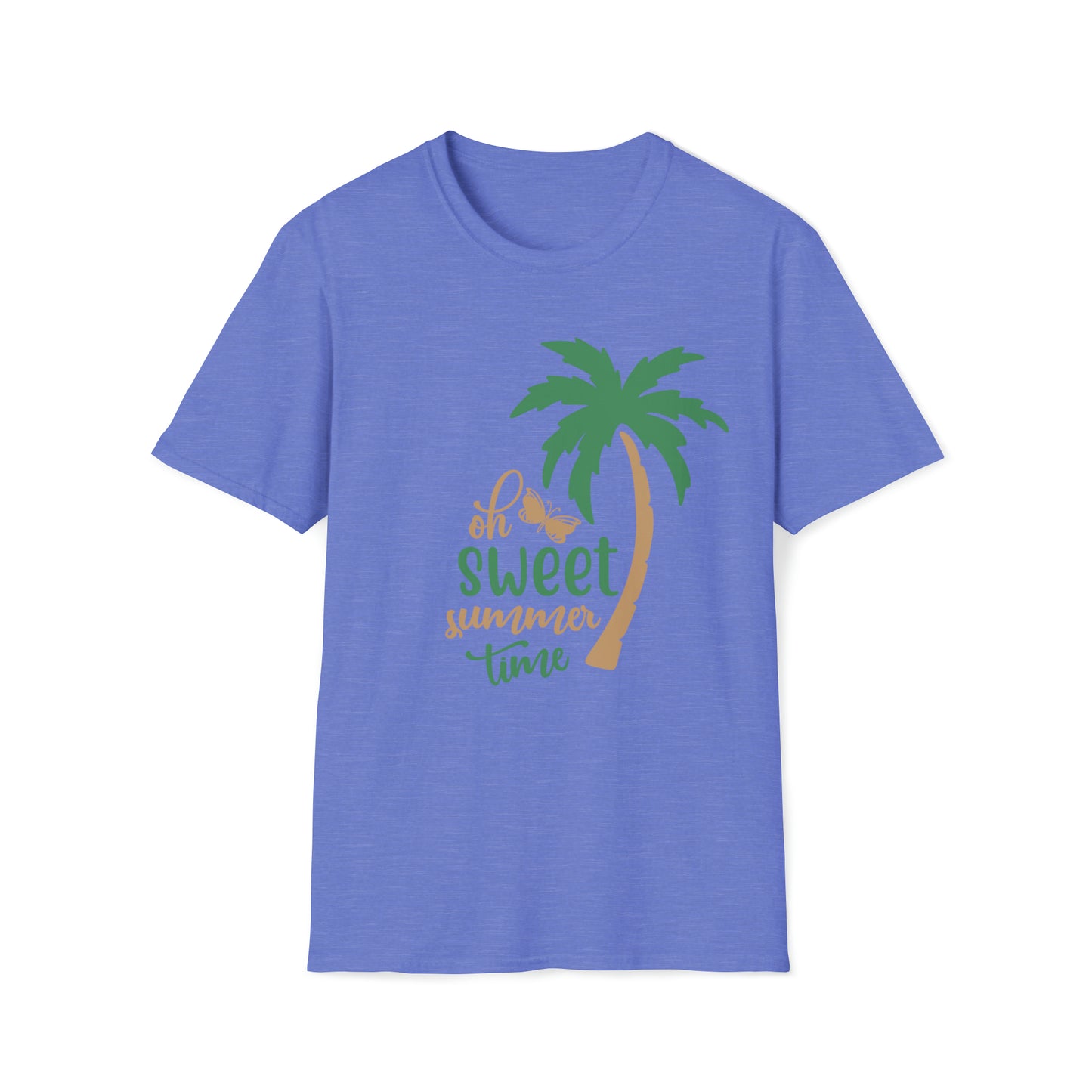 Sweet Summer Time |Beach Lifestyle Shirts | Summer Vibe Apparel Heather Royal