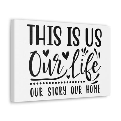 This is our Life, Home decor quotes, House and home signs, Inspirational home quotes, Home sweet home signs, Welcome home signs, Family home quotes, Living room wall quotes - SaviTraviDesigns