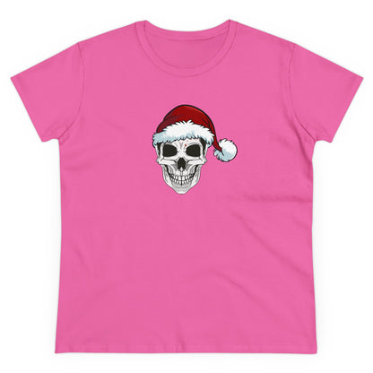 Skeleton Santa Hat, Christmas Graphic Shirts, Festive Holiday T-Shirts, Ugly Christmas Sweater Tees, Funny Christmas Shirt Designs, Cute Xmas Graphic Tees Azalea