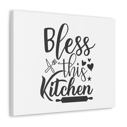 Bless This Kitchen, Kitchen quote canvas prints, Kitchen wall decor quotes, Kitchen canvas art, Funny kitchen quotes on canvas, Inspirational kitchen quotes