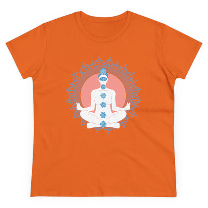 Meditation T-Shirts, Yoga Graphic Tees, Mindfulness Apparel, Zen T-Shirts, Spiritual Shirts, Chakra Tees, Womens T-Shirt