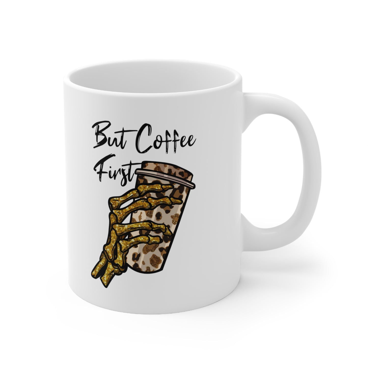 But Coffee First, Personalized Mug Designs, Creative Coffee Cups, Unique Mug Artwork, Printed Coffee Mugs, Artist-Designed Mugs