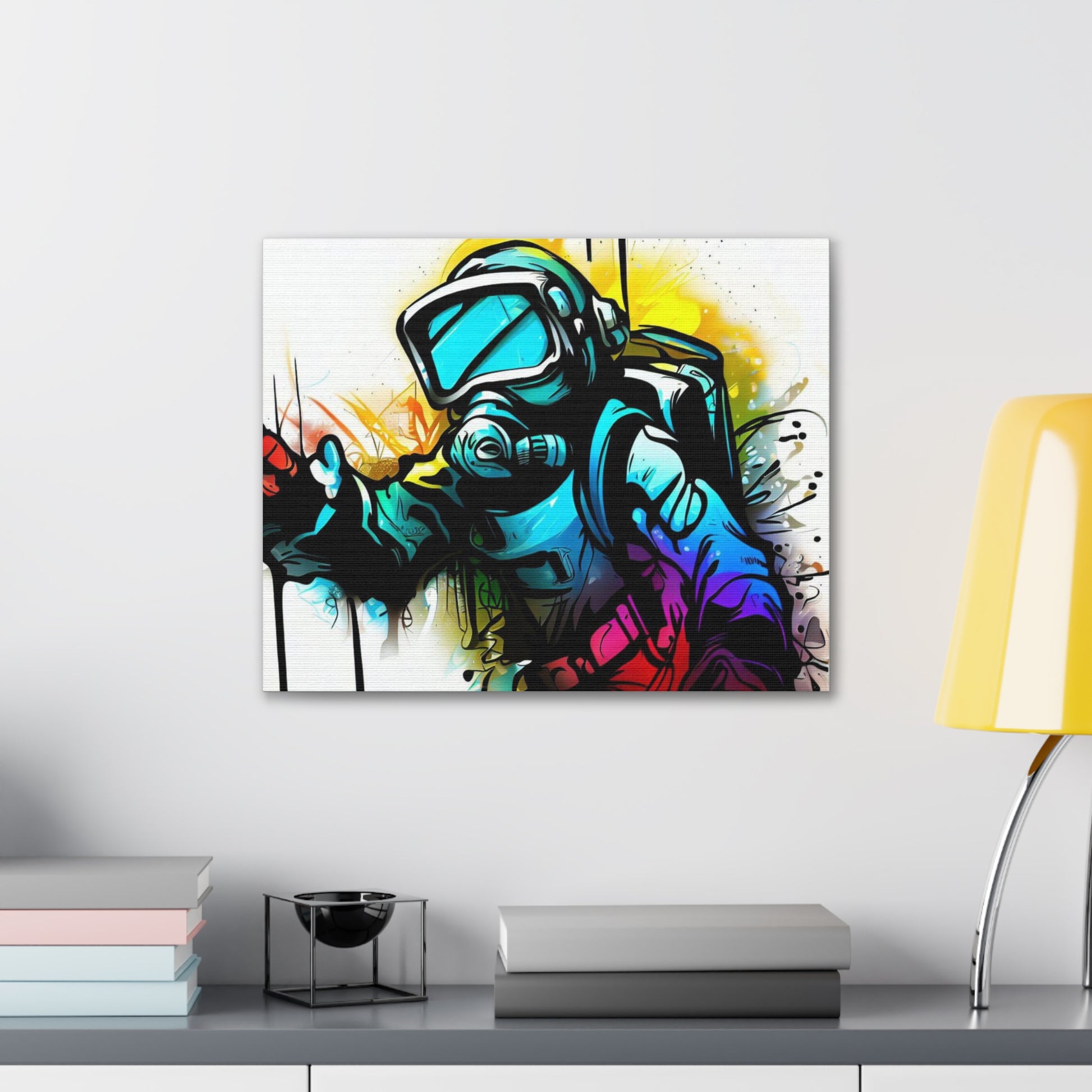 Graffiti Mask, Graffiti Artist, Graffiti-inspired home decor, Modern street art prints, Graffiti wall art, Street art canvas art, Graffiti artist prints