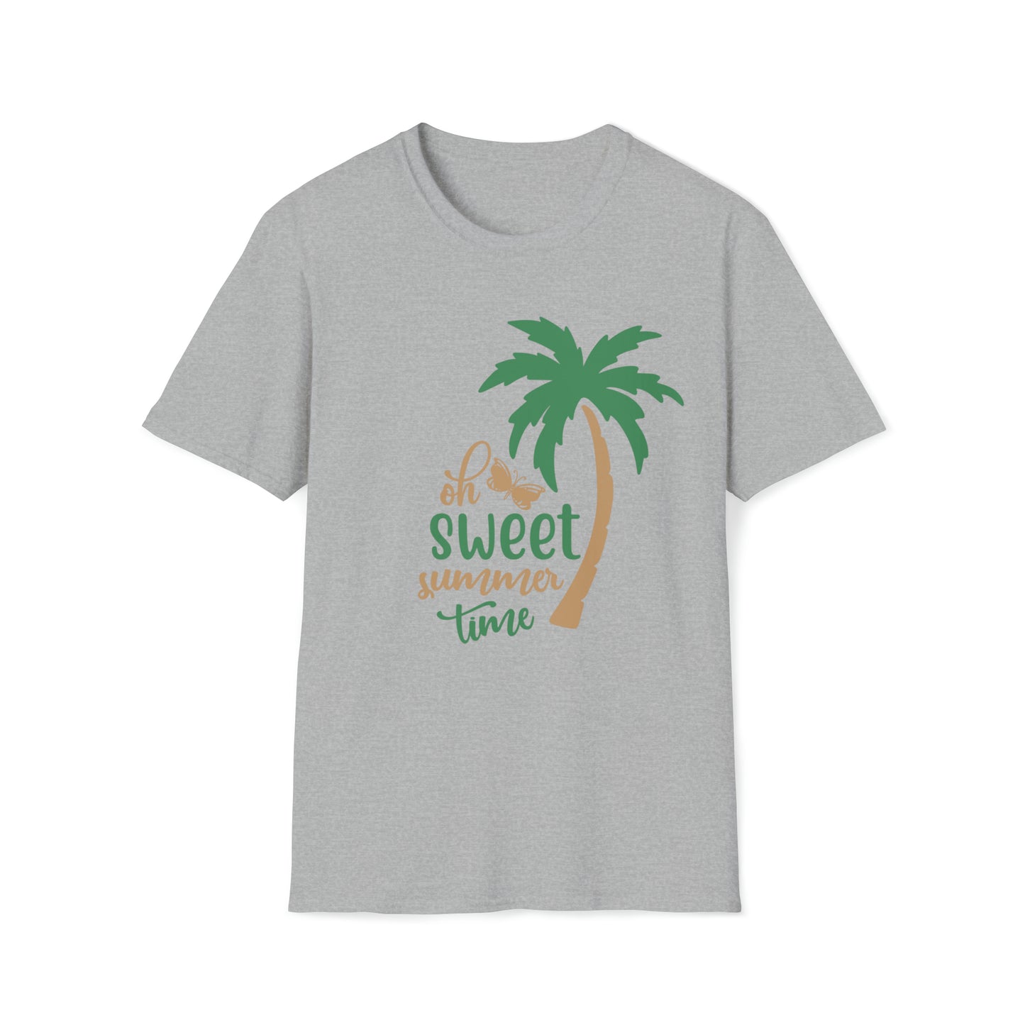 Sweet Summer Time |Beach Lifestyle Shirts | Summer Vibe Apparel Sport Grey