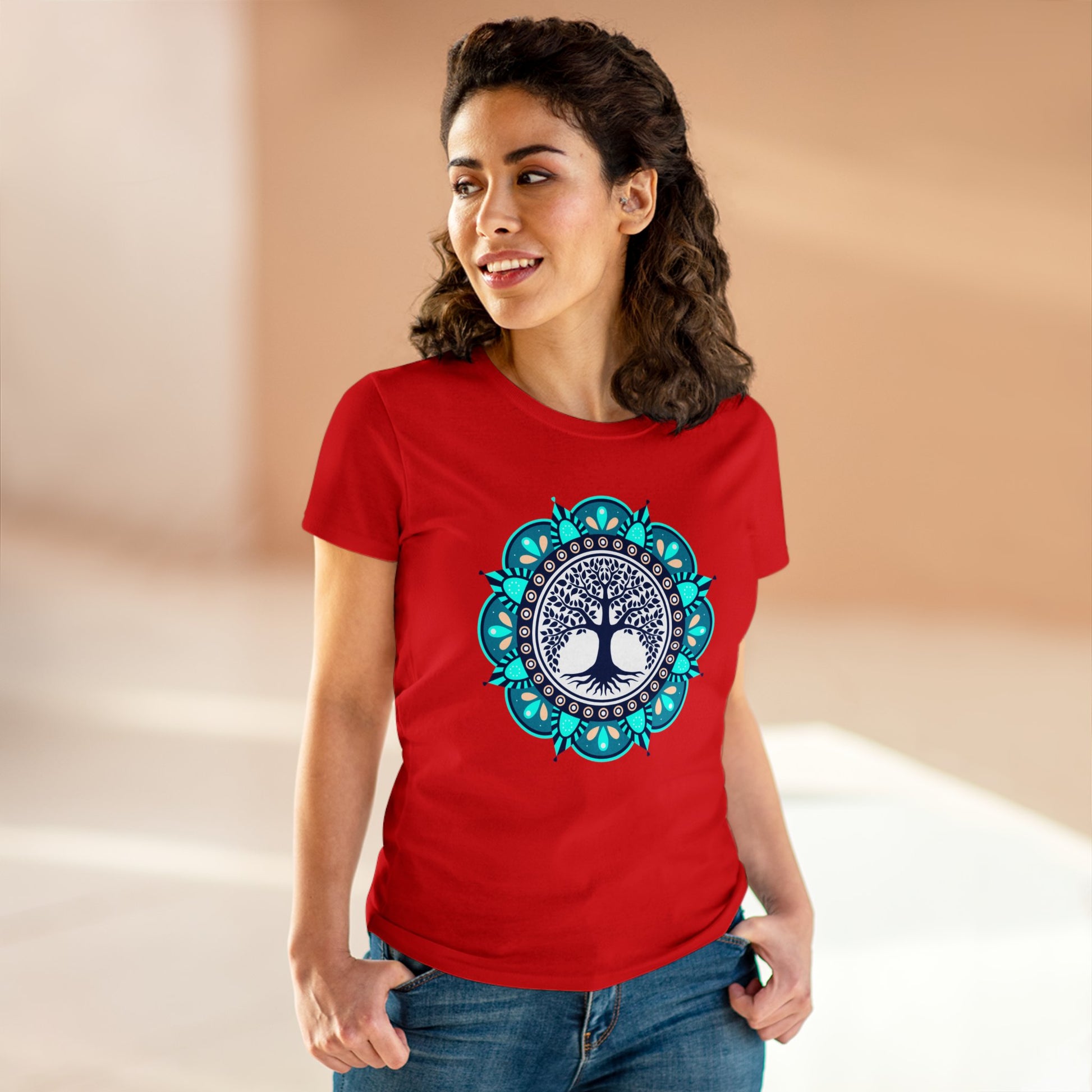 Meditation T-Shirts, Yoga Graphic Tees, Mindfulness Apparel, Zen T-Shirts, Spiritual Shirts, Chakra Tees, Womens T-Shirt