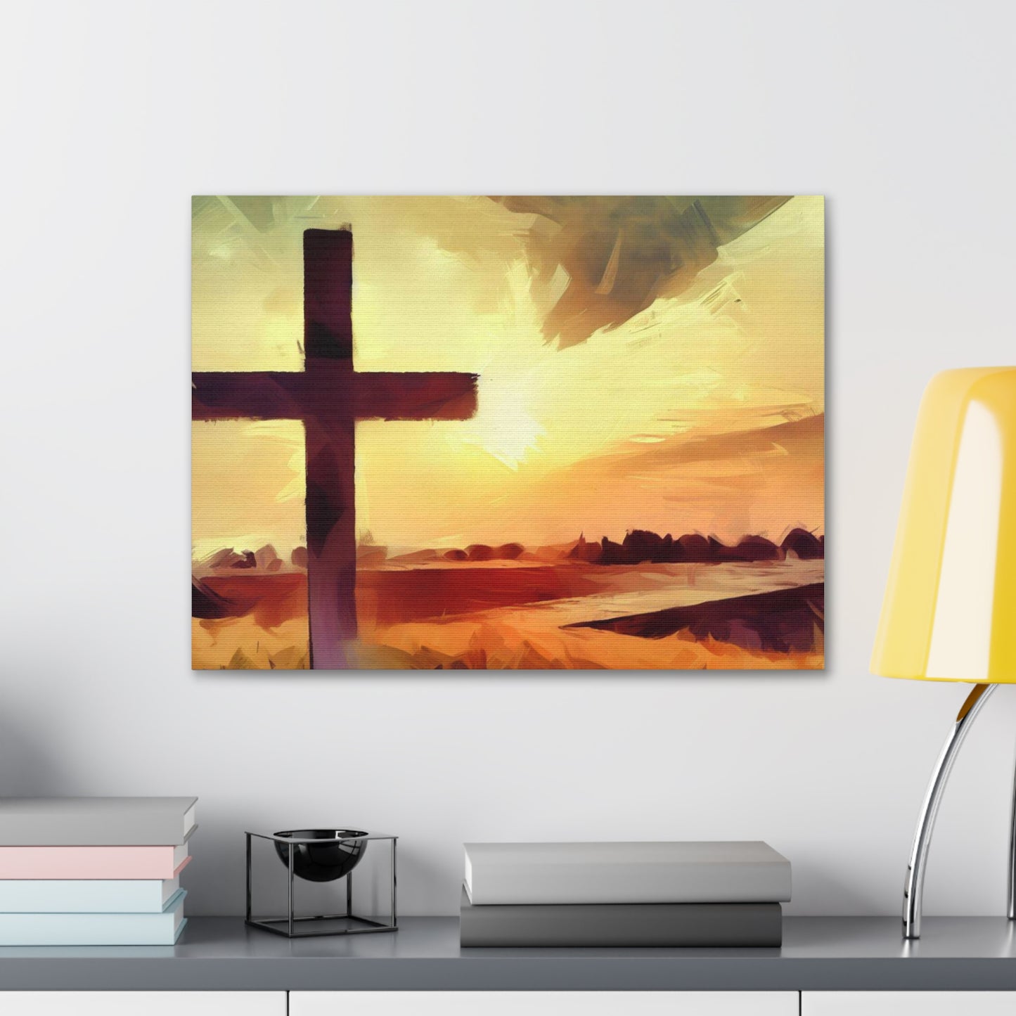 Christian Wall Art, Cross Wall Art, Canvas Gallery Wraps, Christian Country, Christian Art - SaviTraviDesigns