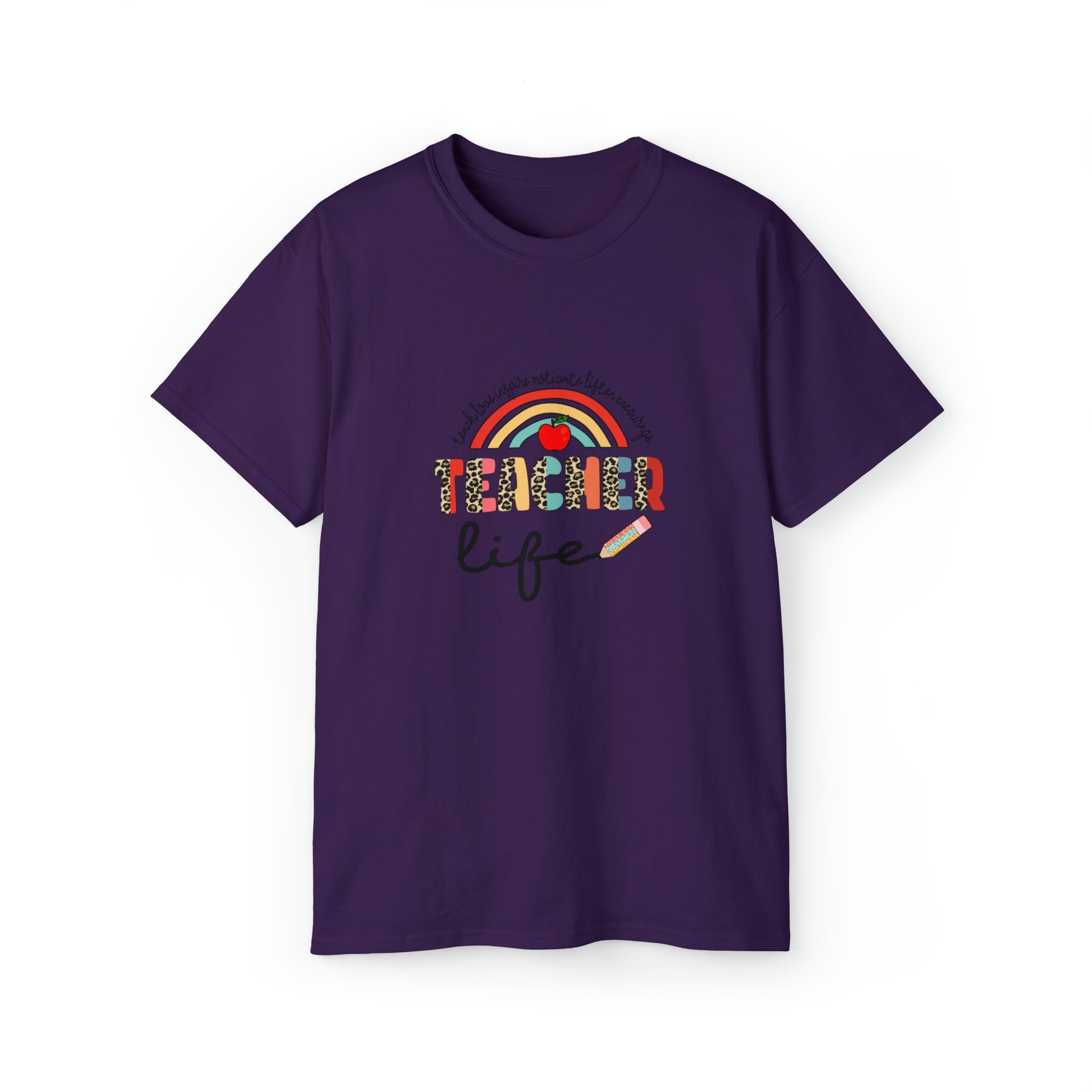 Teach Love, Teacher Life, Teacher Graphic Design Shirts, Educator T-Shirt Designs, Classroom Theme Shirts, Inspirational Teacher Tees, Teacher Appreciation Shirts - SaviTraviDesigns