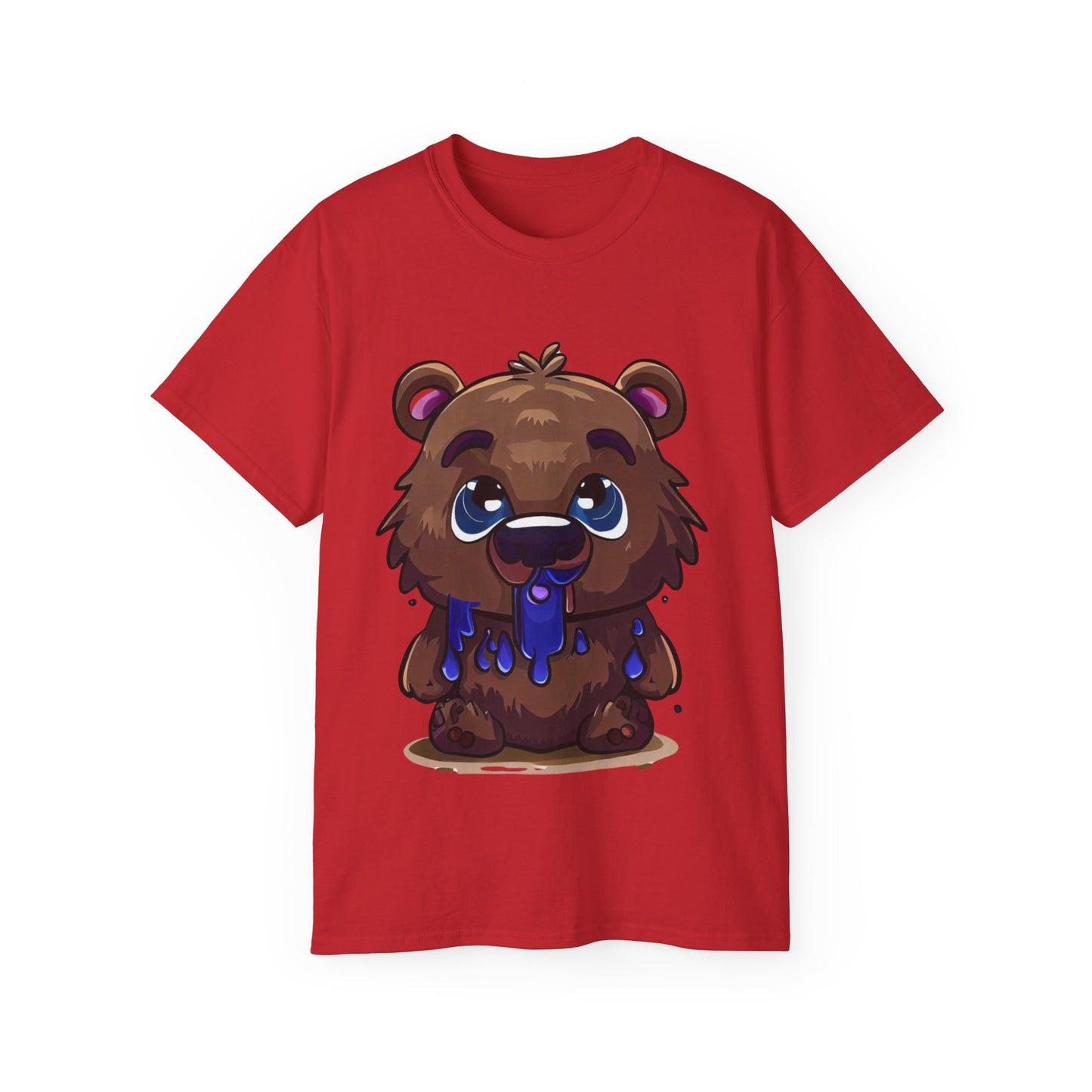 Baby Bear Graffiti Style Graphic T Shirt