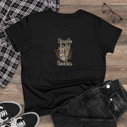 Jingle Bell Rockin, Christmas Graphic Shirts, Festive Holiday T-Shirts, Ugly Christmas Sweater Tees, Funny Christmas Shirt Designs, Cute Xmas Graphic Tees