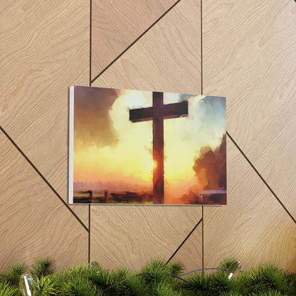 Christian wall art, Cross wall art, Country art, Canvas Gallery Wraps - SaviTraviDesigns