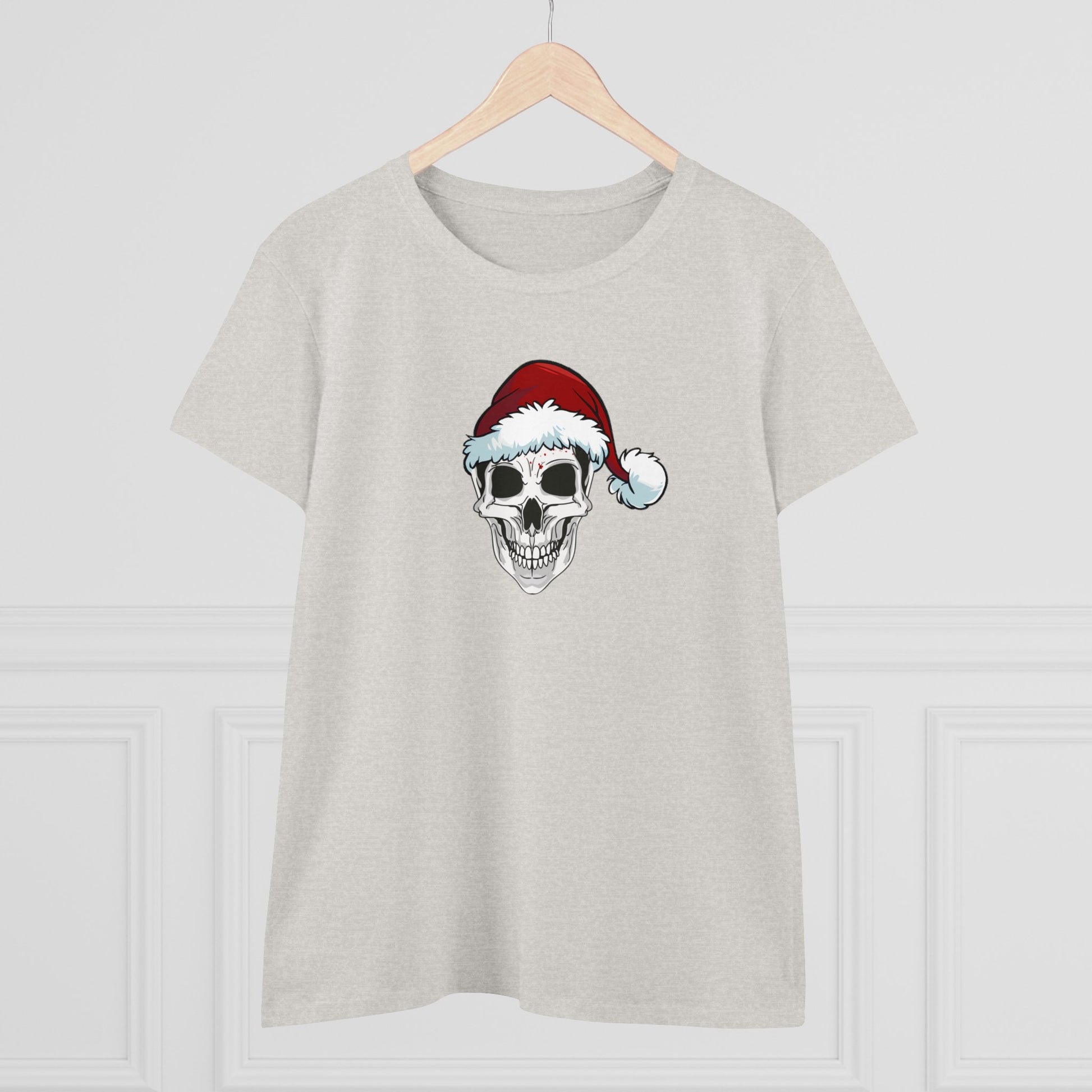 Skeleton Santa Hat, Christmas Graphic Shirts, Festive Holiday T-Shirts, Ugly Christmas Sweater Tees, Funny Christmas Shirt Designs, Cute Xmas Graphic Tees