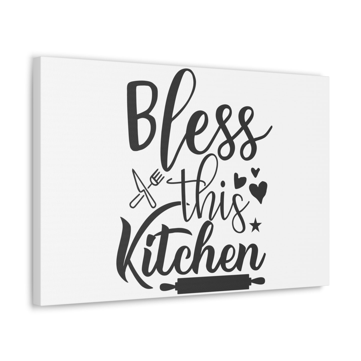 Bless This Kitchen, Kitchen quote canvas prints, Kitchen wall decor quotes, Kitchen canvas art, Funny kitchen quotes on canvas, Inspirational kitchen quotes