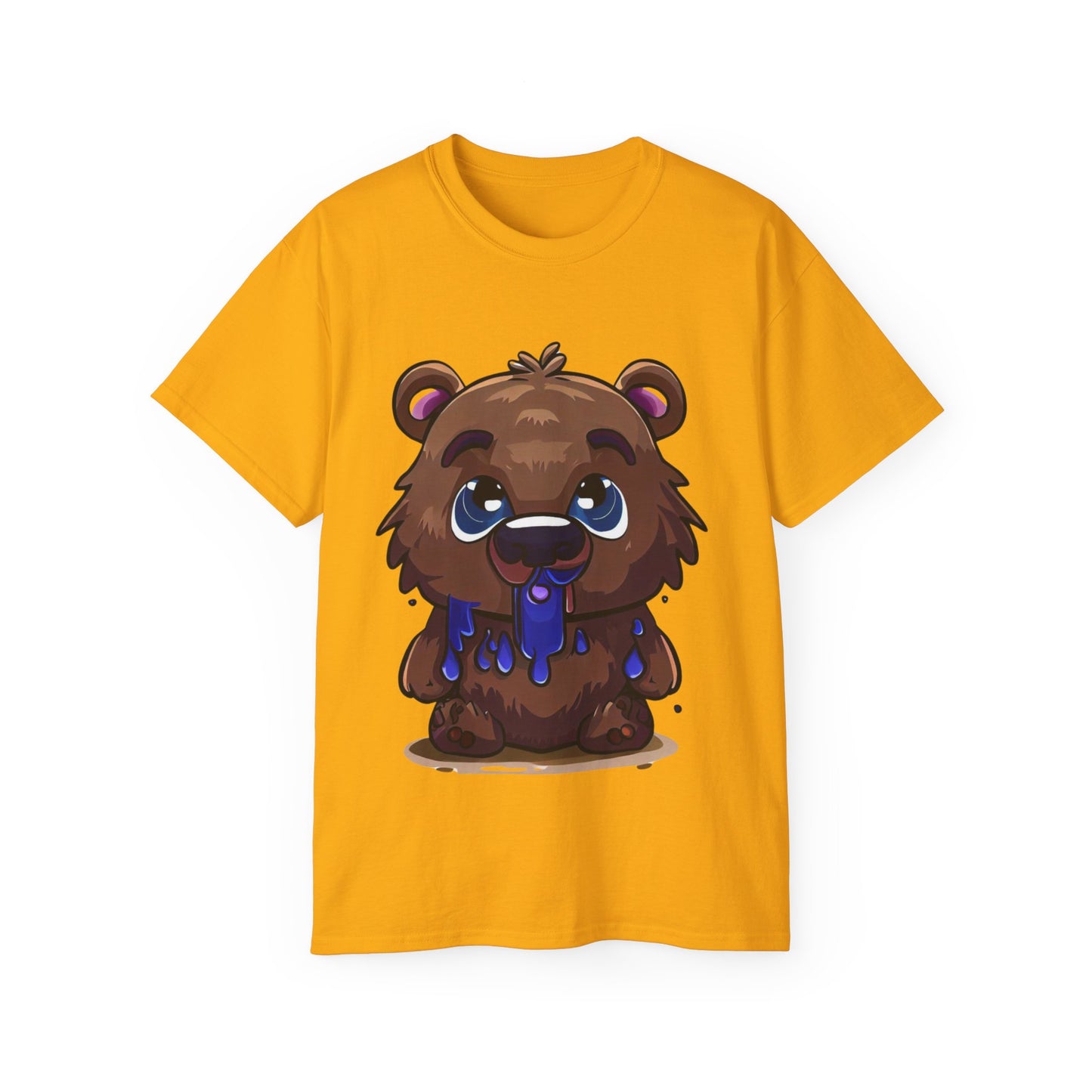 Baby Bear Graffiti Style Graphic T Shirt