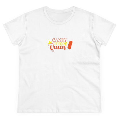 Candy Corn Queen, Halloween Graphic Shirts, Spooky Halloween Shirts, Scary Halloween Shirt Designs, Cute Halloween Graphic Tees, Funny Halloween Shirt Ideas White