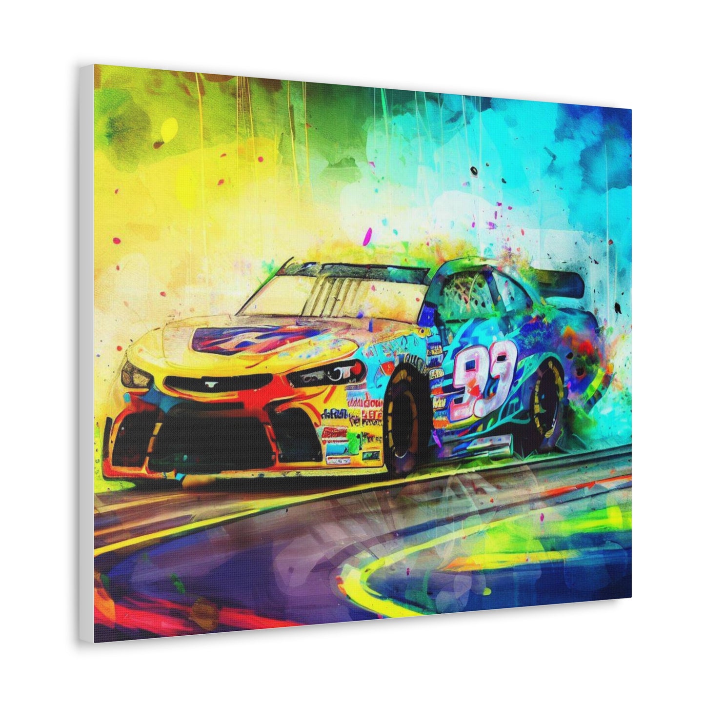 Nascar Painting, Graffiti art prints, Street art canvas, Urban art decor, Graffiti-style wall art, Graffiti canvas prints, Street art posters