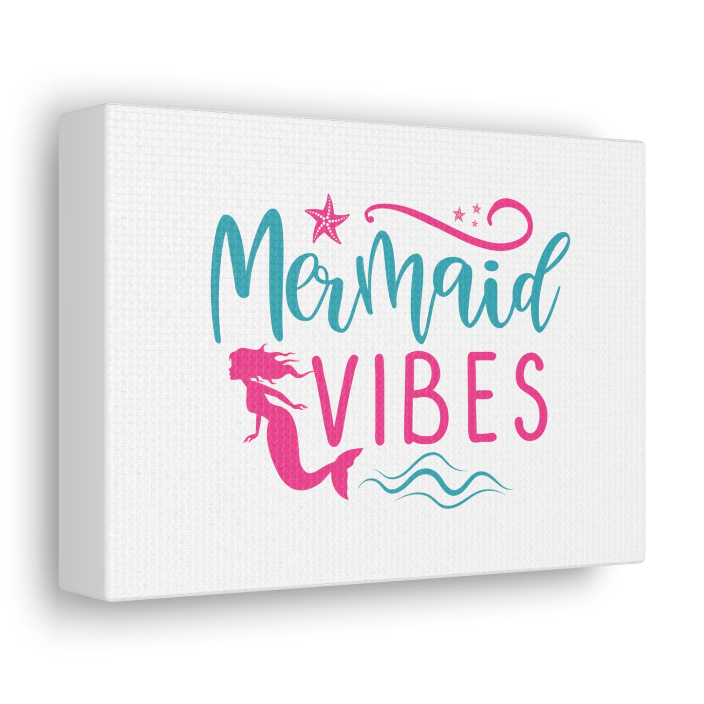 Mermaid Vibes, Mermaid Wall Art, Coastal Mermaid Decor, Beach House Mermaid Signs, Nautical Mermaid Decor, Mermaid Nursery Wall Decor - SaviTraviDesigns