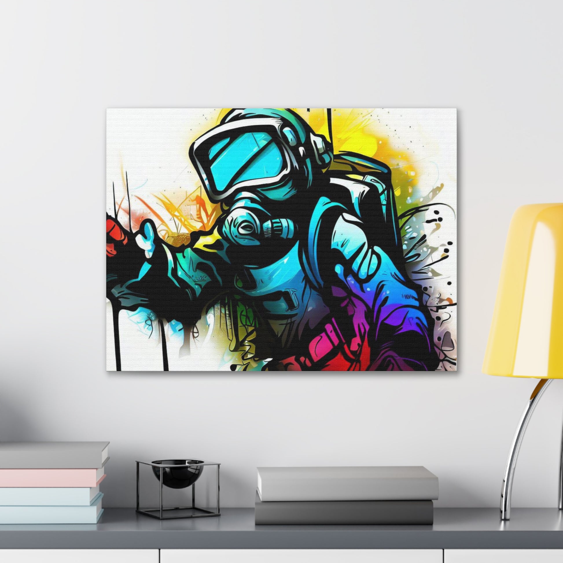 Graffiti Mask, Graffiti Artist, Graffiti-inspired home decor, Modern street art prints, Graffiti wall art, Street art canvas art, Graffiti artist prints