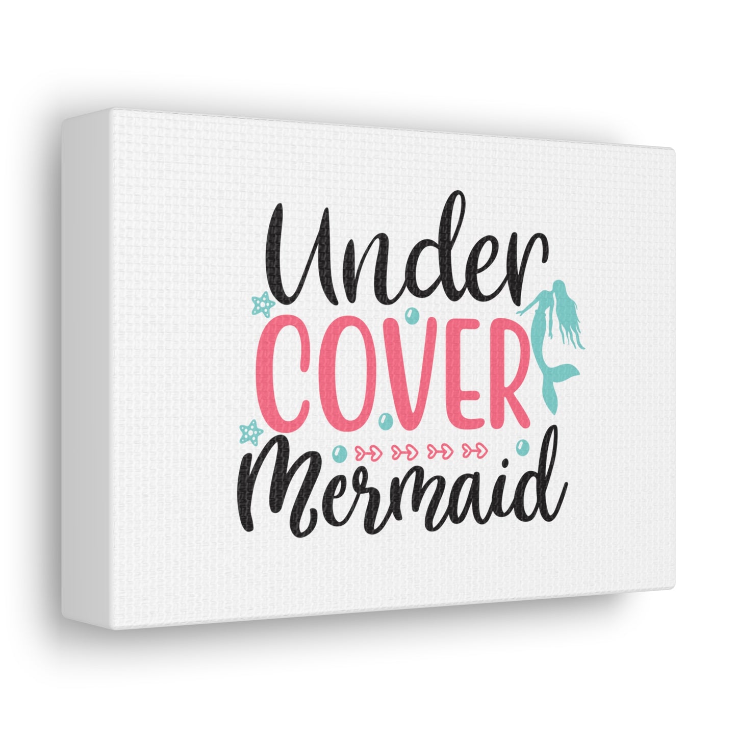 Under Cover Mermaid, Mermaid Wall Art, Coastal Mermaid Decor, Beach House Mermaid Signs, Nautical Mermaid Decor, Mermaid Nursery Wall Decor - SaviTraviDesigns